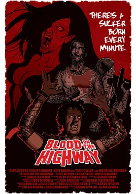 Poster Blood on the Highway