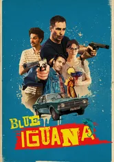 Poster Blue Iguana