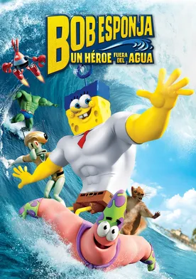 Poster Bob Esponja: Un héroe fuera del agua