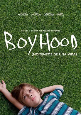 Poster Boyhood. Momentos de una vida