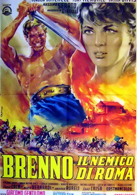 Poster Breno enemigo de Roma