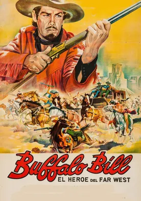 Poster Buffalo Bill, el héroe del oeste