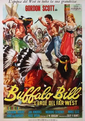 Poster de Buffalo Bill, el héroe del oeste