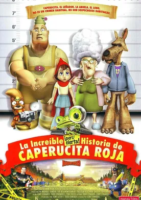 Poster La verdadera historia de Caperucita Roja