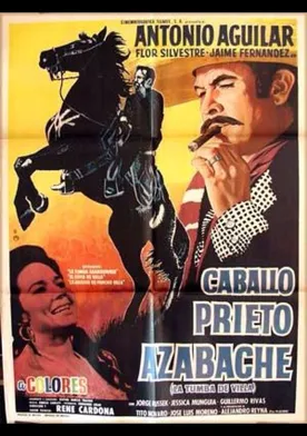 Poster Caballo prieto azabache