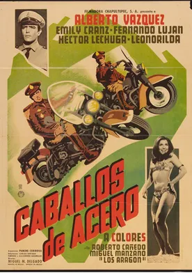 Poster Caballos de acero