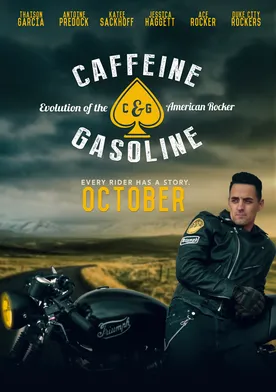 Poster Caffeine and Gasoline: Evolution of the American Rocker