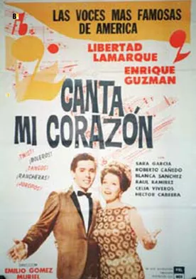 Poster Canta mi corazón