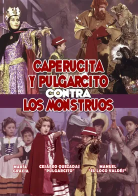 Poster Caperucita y Pulgarcito contra los monstruos