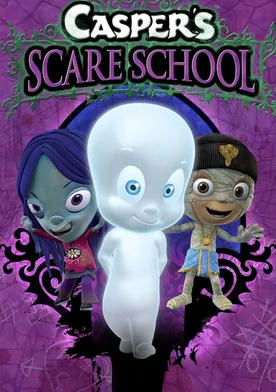 Poster de Casper, escuela de sustos