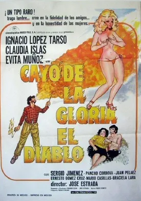 Poster Cayó de la gloria el diablo