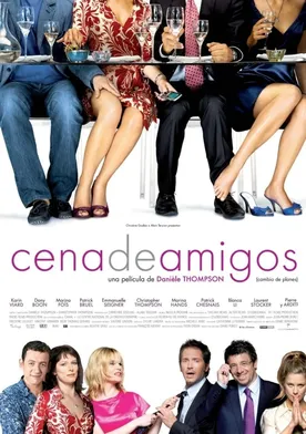 Poster Cena de amigos