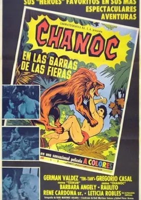 Poster Chanoc en las garras de las fieras