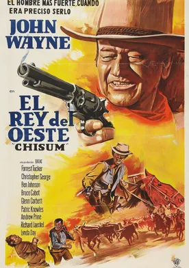 Poster Chisum, rey de Oeste