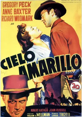 Poster Cielo amarillo