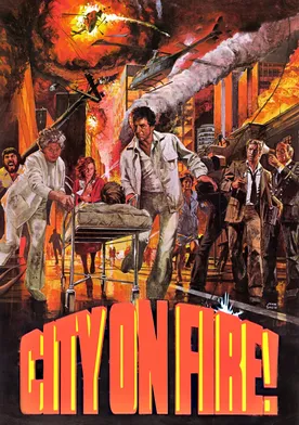 Poster de Ciudad en llamas