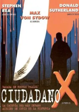 Poster Ciudadano X