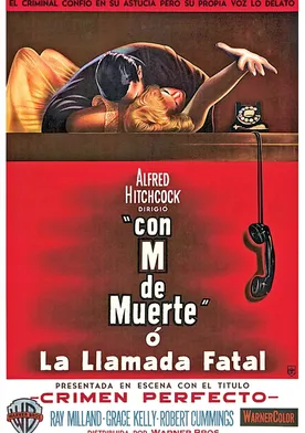 Poster La llamada fatal (Crimen perfecto)