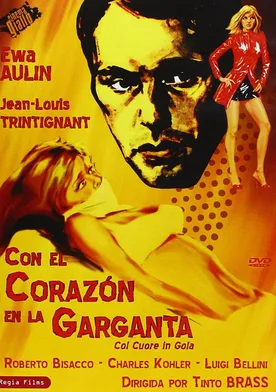 Poster Con el corazón en la garganta