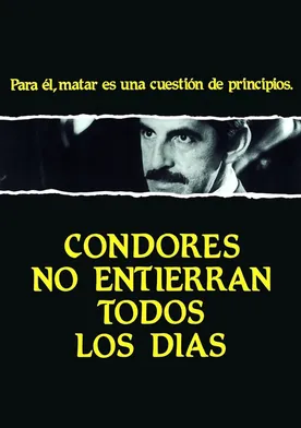 Poster Cóndores no entierran todos los días