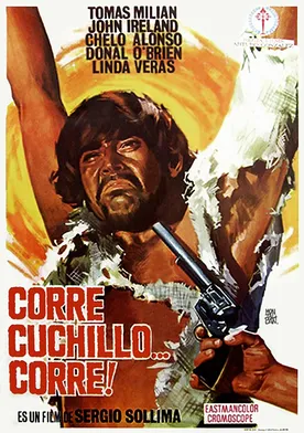 Poster ¡Corre, Cuchillo... corre!