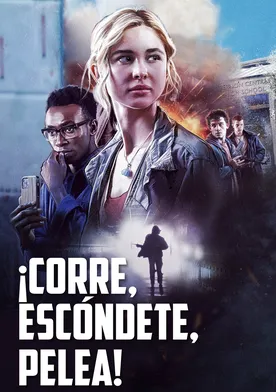 Poster ¡Corre, Escóndete, Pelea!