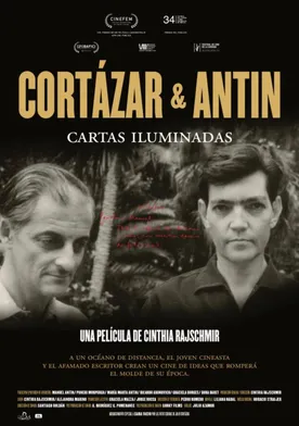 Poster Cortázar & Antín: Cartas iluminadas