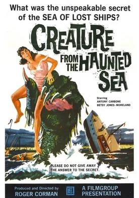 Poster Creature from the Haunted Sea