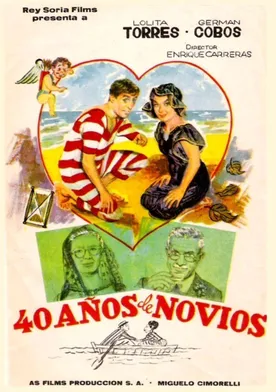 Poster Cuarenta años de novios