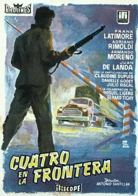 Poster Cuatro en la frontera