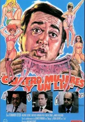 Poster de Cuatro mujeres y un lío