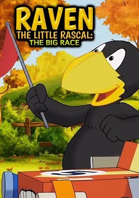 Poster de Cuervito Calcetín. La gran carrera