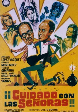 Poster ¡Cuidado con las señoras!