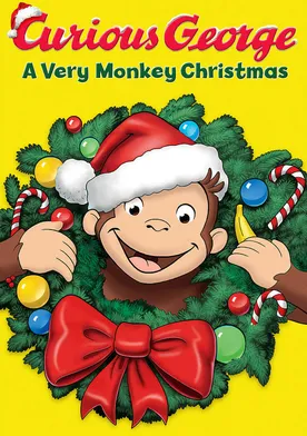 Poster Curious George: A Very Monkey Christmas