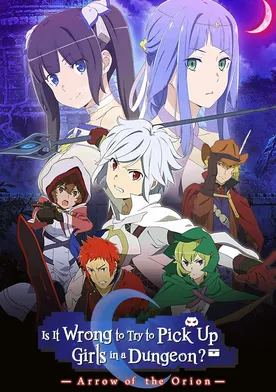 Poster Dan Machi: La película