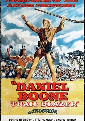 Poster Daniel Boone, juicio de fuego