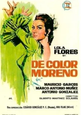 Poster De color moreno