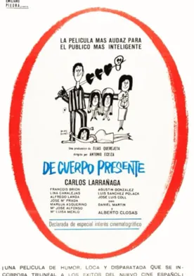 Poster de De cuerpo presente