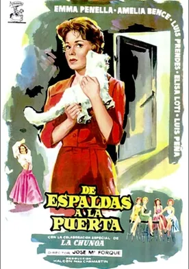 Poster de De espaldas a la puerta
