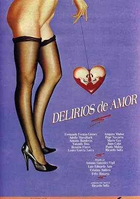 Poster Delirios de amor