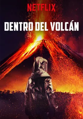 Poster Dentro del volcán