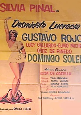 Poster Desnúdate, Lucrecia