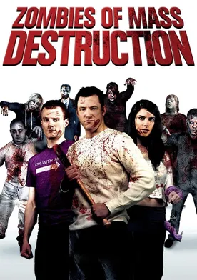 Poster de Destrucción zombie