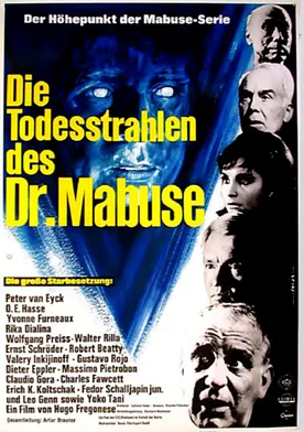 Poster Die Todesstrahlen des Dr. Mabuse