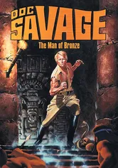 Poster Doc Savage, el hombre de bronce