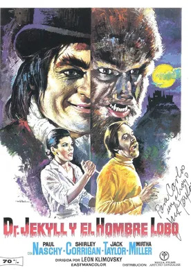 Poster Doctor Jekyll y el Hombre Lobo