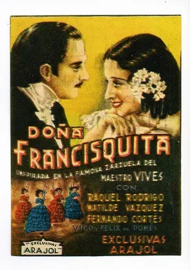 Poster Doña Francisquita