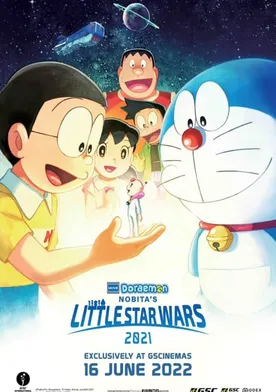 Poster Doraemon the Movie: Nobita's Little Star Wars 2021