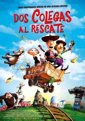 Poster Dos colegas al rescate