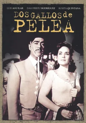 Poster Dos gallos de pelea